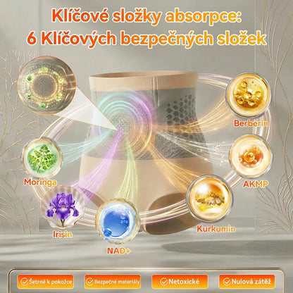 🇨🇿 Oficiální značkový obchod ✔️ | AKYGO® 2026 Moringa × Berberin × NAD+ 6‑v‑1 Nano částicové formování těla a spalování tuků šortky (pro ženy i muže s vylepšenou podporou mužské vitality)