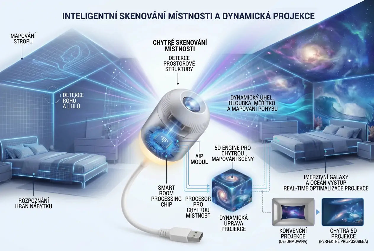 Noční projektor Comauo®