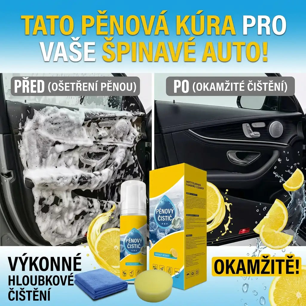 🫧Poslední den 80% SLEVA💦Pěnový čistič s více enzymy 4 v 1
