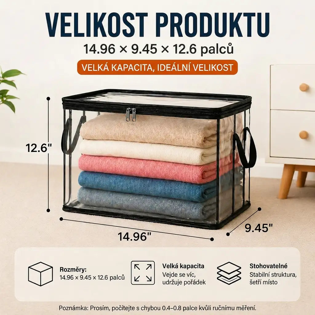 🎁💞POSLEDNÍ DEN SLEVA 50 % ✨📦WYVCK®Velký úložný box z odolného silného plastu