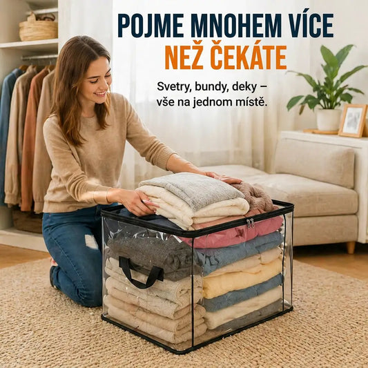 🎁💞POSLEDNÍ DEN SLEVA 50 % ✨📦WYVCK®Velký úložný box z odolného silného plastu