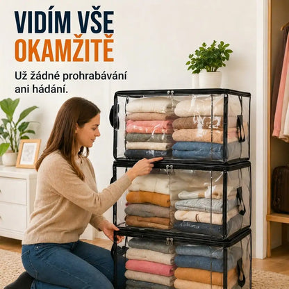 🎁💞POSLEDNÍ DEN SLEVA 50 % ✨📦WYVCK®Velký úložný box z odolného silného plastu
