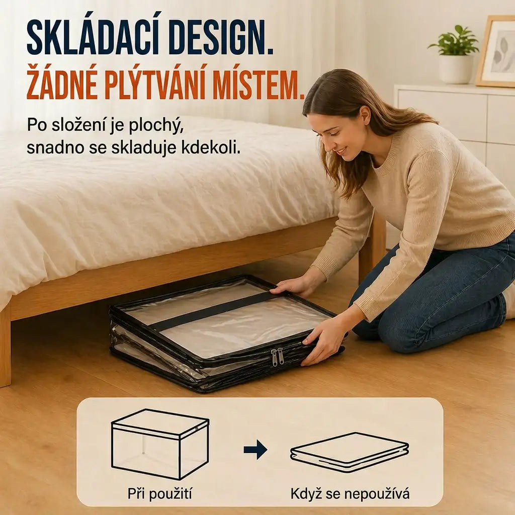 🎁💞POSLEDNÍ DEN SLEVA 50 % ✨📦WYVCK®Velký úložný box z odolného silného plastu